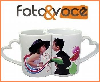 Caneca encaixe coração